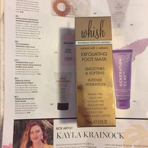 FabFitFun Whish Exfoliating Foot Mask